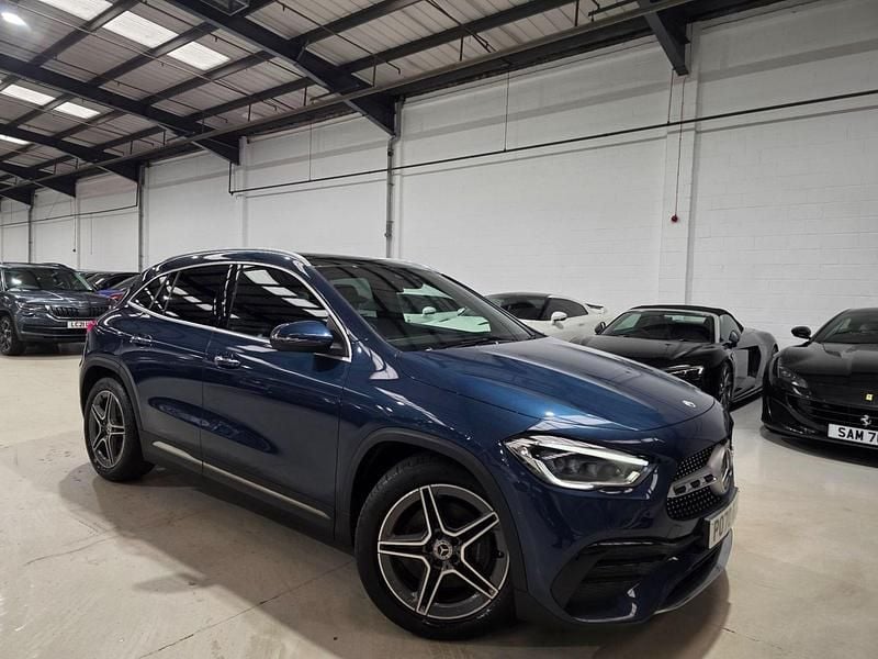 Used Mercedes GLA200 AMG line 163 HP (119 kW) 2020 Blue SUV