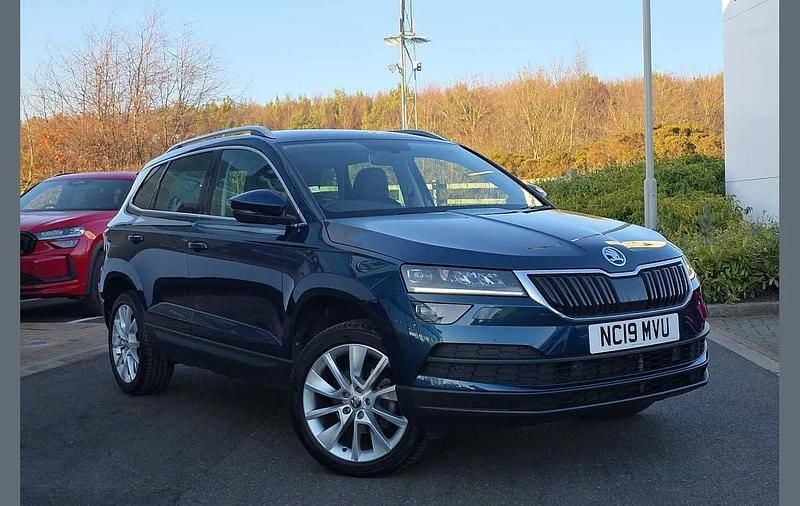 Used Skoda Karoq SE 148 HP (108 kW) 2019 Blue SUV