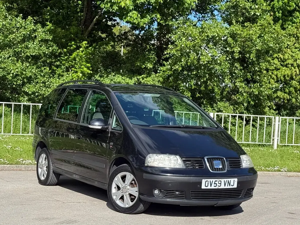 Used Seat Alhambra 2009 Black MPV