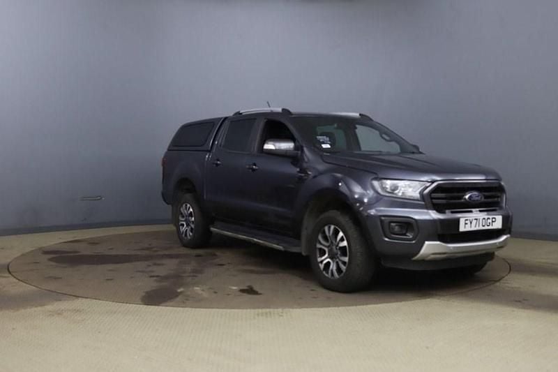 Grey Used 2021 Ford Ranger Wildtrack Pickup | £13,450 (Super price) - Image 1/4