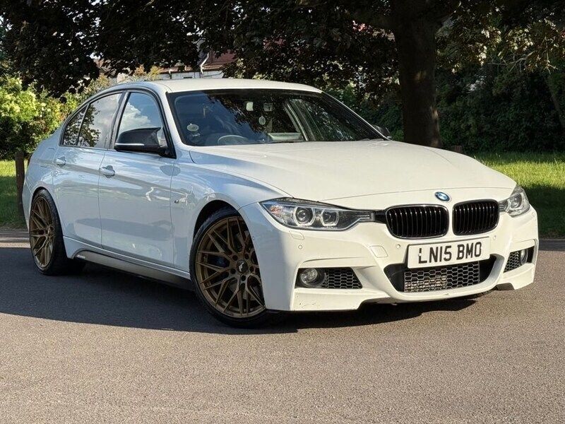 White Used 2015 BMW 328 M Sport Sedan | £9,999 - Image 1/4