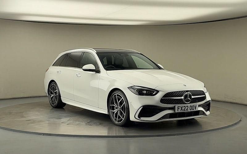 Used 2025 Mercedes C300 AMG Line Premium Plus Estate | £32,500 (Good price) - Image 1/4