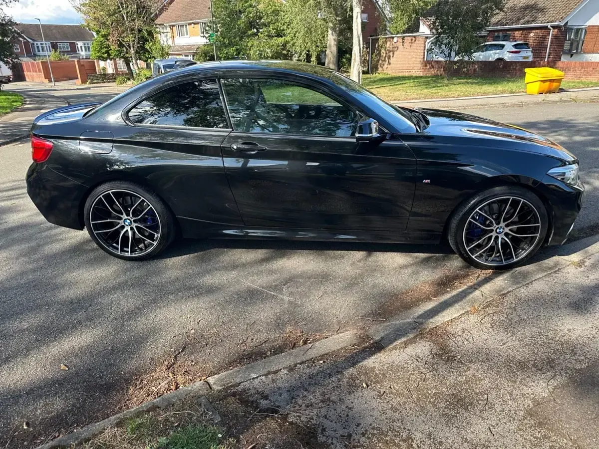 Begagnad BMW 220 M Sport 2017 Svart Sportkupé