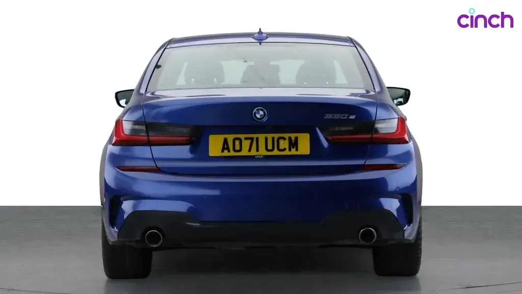 Used BMW 330e M Sport 2021 Blue Sedan