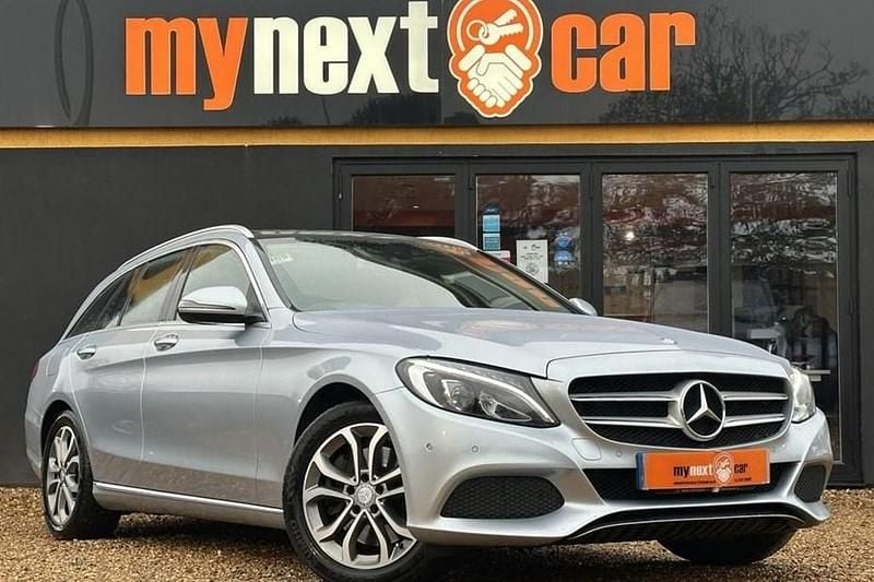 Silver Used 2016 Mercedes C300 Premium Estate | £9,495 (Fair price) - Image 1/1