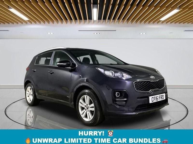Black Used 2016 Kia Sportage SUV | £9,099 (Good price) - Image 1/4