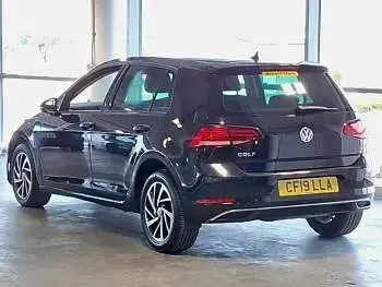 Used VW Golf VII Match 115 HP (84 kW) 2019 Black Hatchback