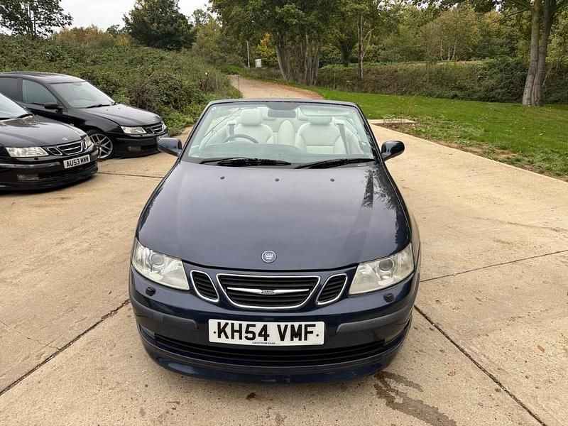 Used Saab 9-3 Cabriolet Aero 2004 Blue Cabriolet