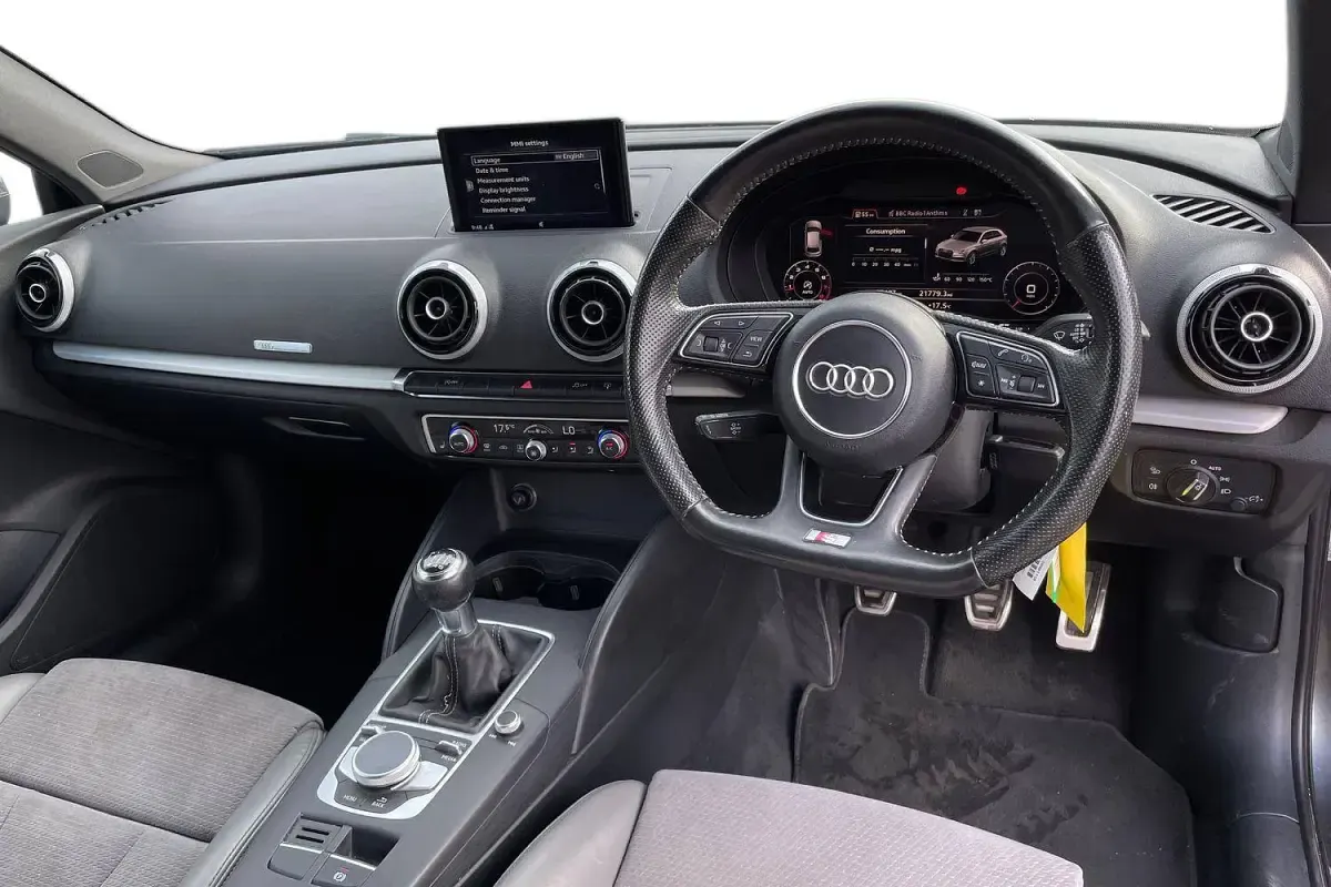 Used Audi A3 S-Line 2016 Grey Hatchback