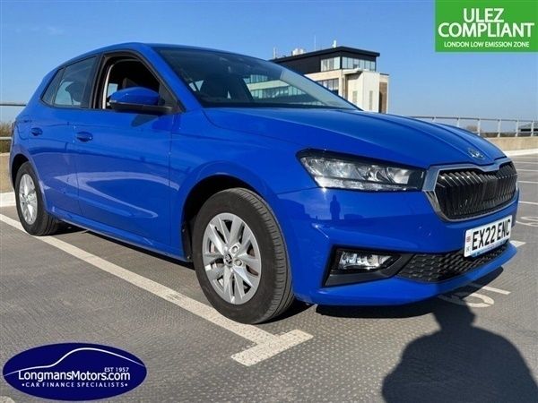 Blue Used 2022 Skoda Fabia Comfort Hatchback | £10,295 (Fair price) - Image 1/1