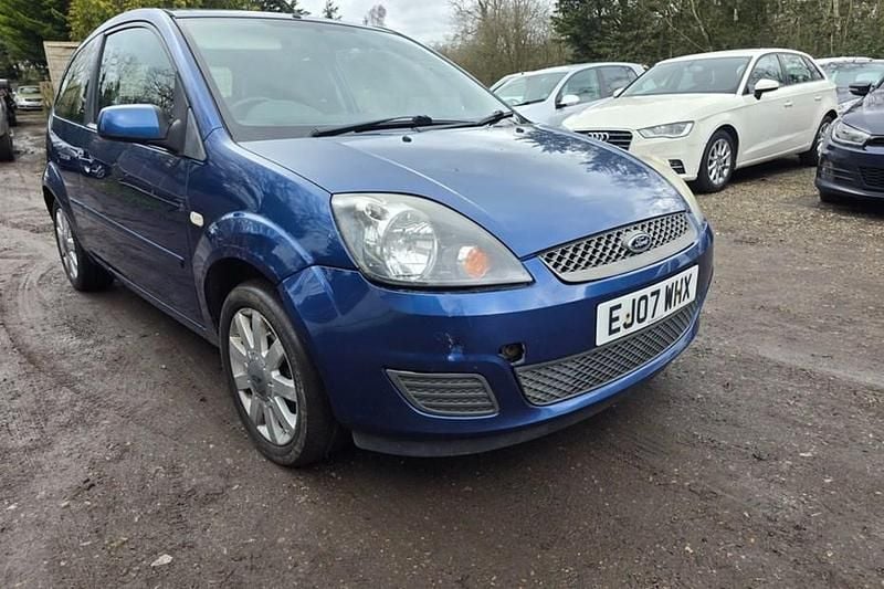 Used Ford Fiesta 2007 Blue Hatchback