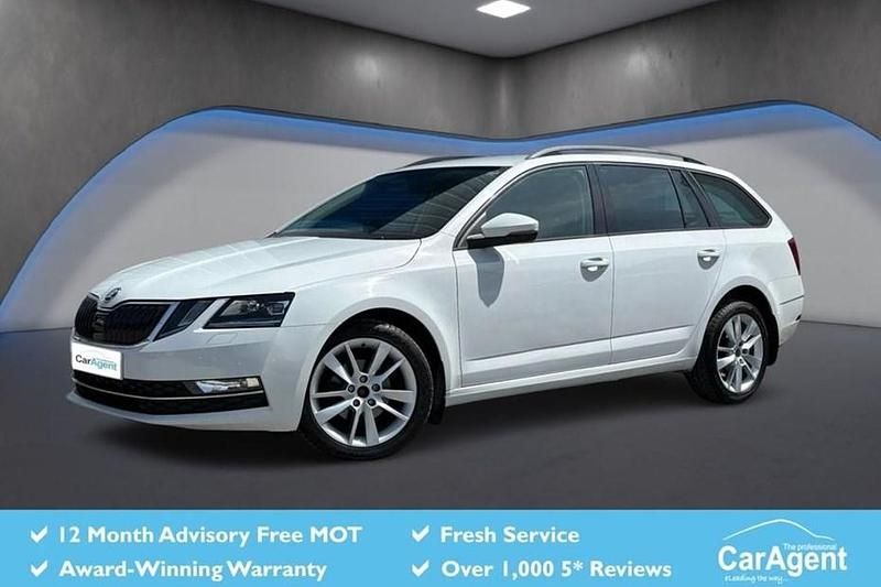 White Used 2017 Skoda Octavia SE L Estate | £10,250 (Fair price) - Image 1/1