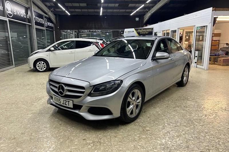 Silver Used 2015 Mercedes C200 Executive Sedan | £7,490 (Good price) - Image 1/1