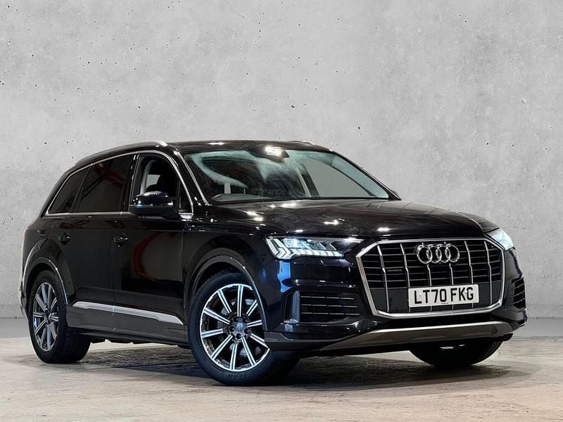 Black Used 2020 Audi Q7 Sport SUV | £29,990 (Good price) - Image 1/4