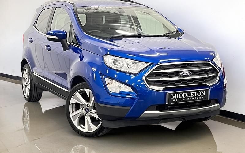 Used Ford Ecosport Titanium 125 HP (91 kW) 2019 Blue SUV