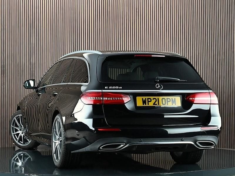 Used Mercedes E220 AMG line 2021 Black Estate