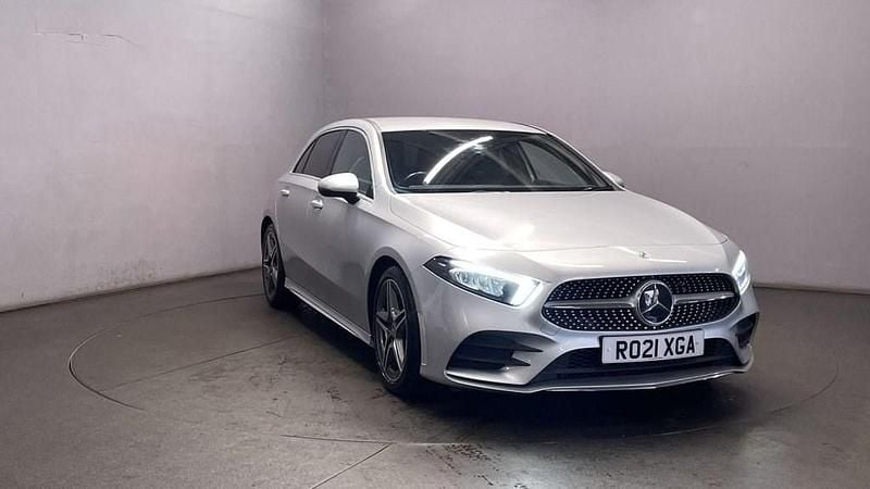 Silver Used 2021 Mercedes A220 AMG line Hatchback | £19,199 (Fair price) - Image 1/4
