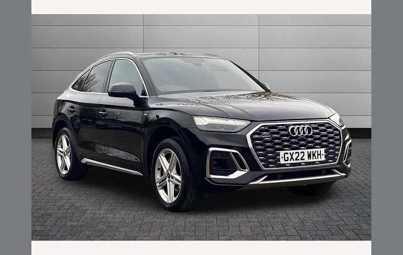 Used Audi Q5 Sportback S-Line 299 HP (219 kW) 2022 Black SUV