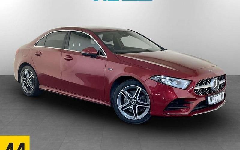 Red Used 2020 Mercedes A250 AMG line Sedan | £14,295 (Good price) - Image 1/3