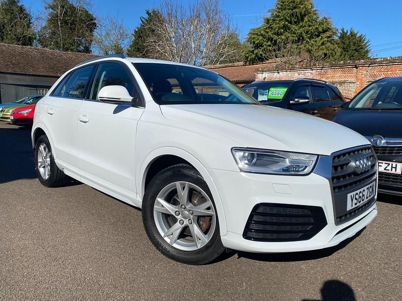 Used Audi Q3 Sport 150 HP (110 kW) 2016 White SUV