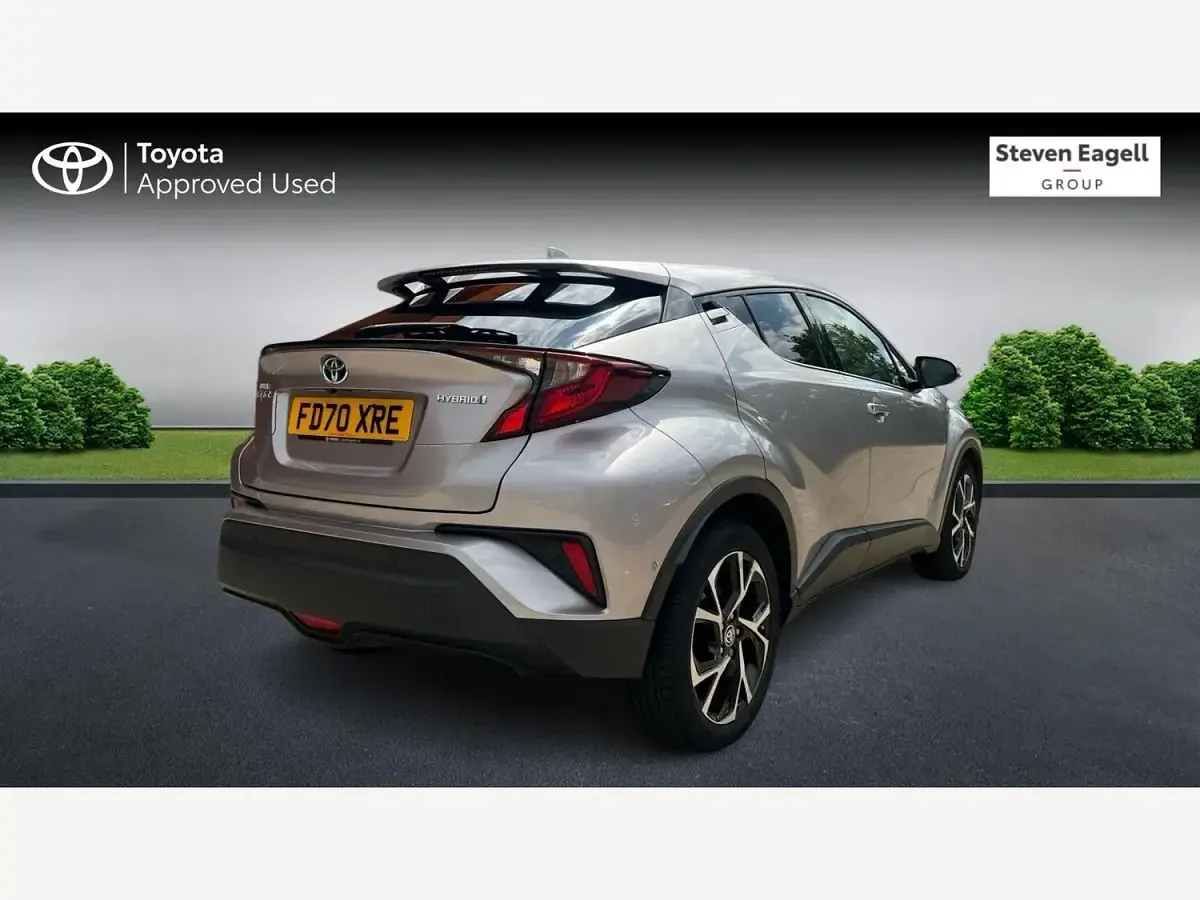 Used Toyota C-HR Design 122 HP (89 kW) 2020 Silver SUV