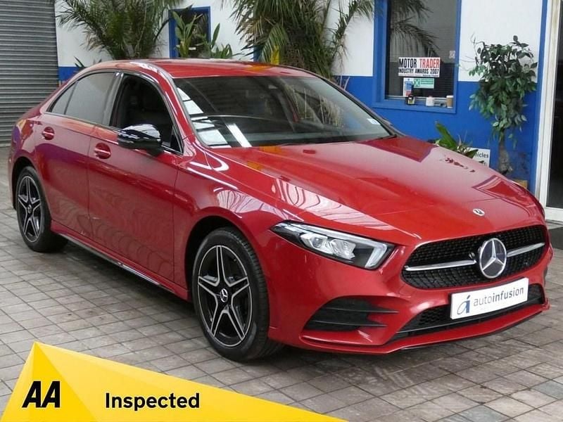 Used Mercedes A250 AMG line 2021 Red Sedan