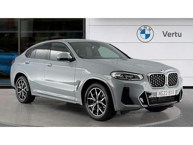 Grey Used 2022 BMW X4 M Sport SUV | £33,628 (Fair price) - Image 1/4