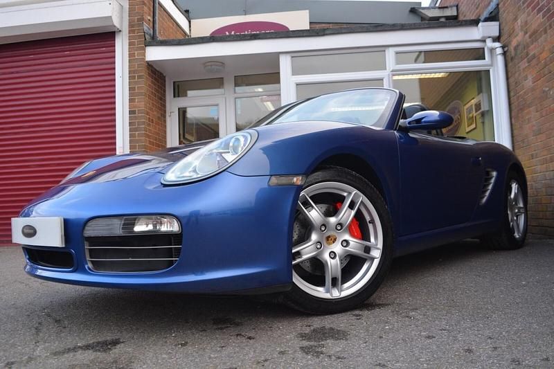 Used Porsche Boxster 280 HP (205 kW) 2005 Blue Cabriolet