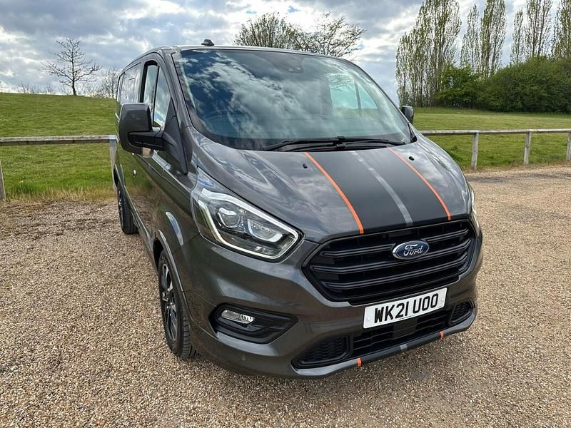 Grey Used 2021 Ford Transit Custom Sport Van | £22,975 (Fair price) - Image 1/4