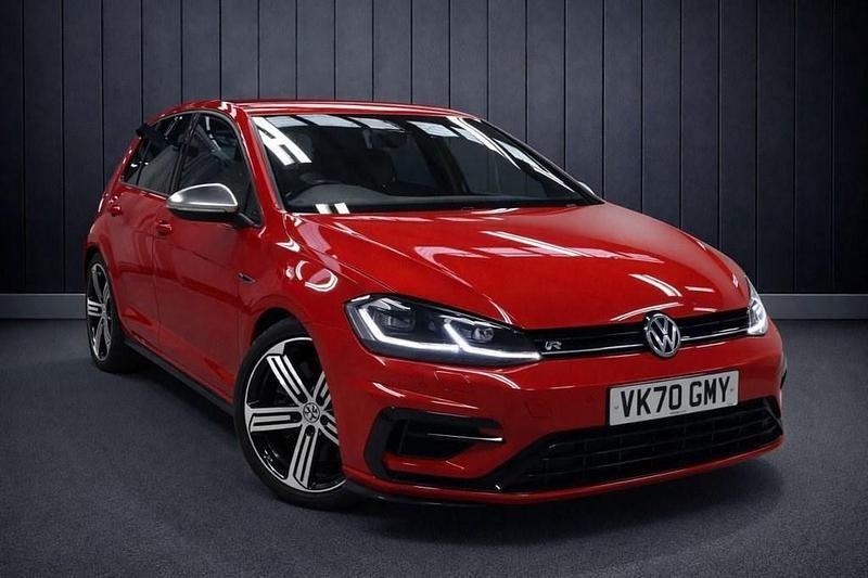 Used VW Golf VII R 300 HP (220 kW) 2020 Red Hatchback