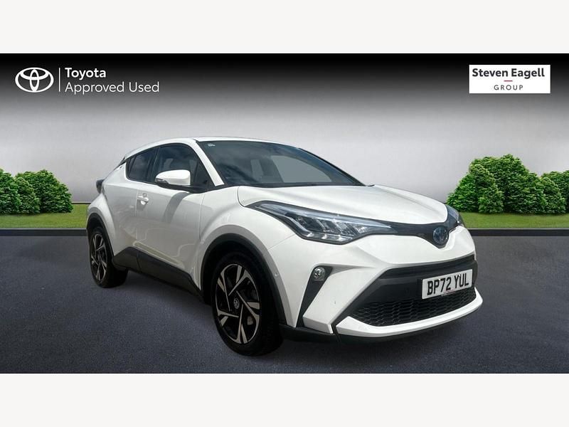 White Used 2023 Toyota C-HR Design SUV | £21,921 (Fair price) - Image 1/3