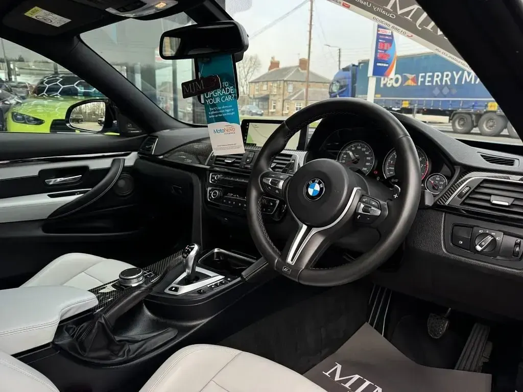Begagnad BMW M4 Competition Edition 450 HK (330 kW) 2018 Blå Sportkupé