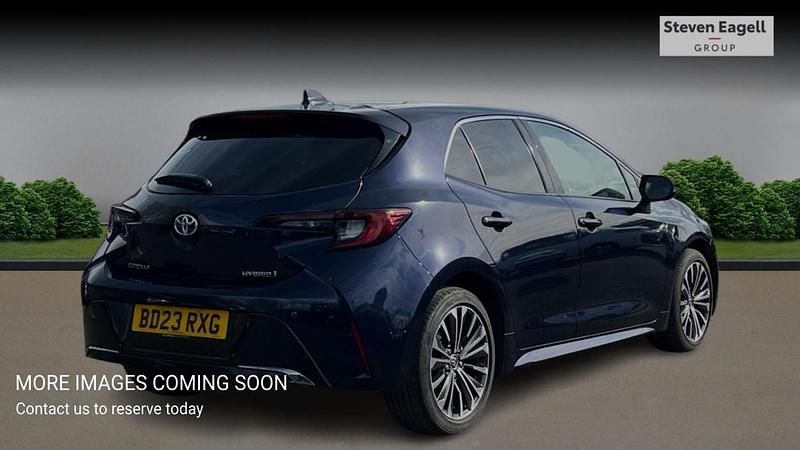 Used Toyota Corolla Design 2023 Blue Hatchback