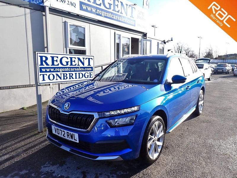 Used Skoda Kamiq SE L Executive 150 HP (110 kW) 2022 Blue SUV
