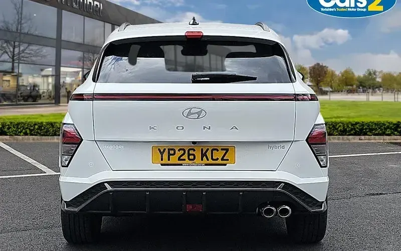 New Hyundai Kona N Line 137 HP (100 kW) 2026 White SUV