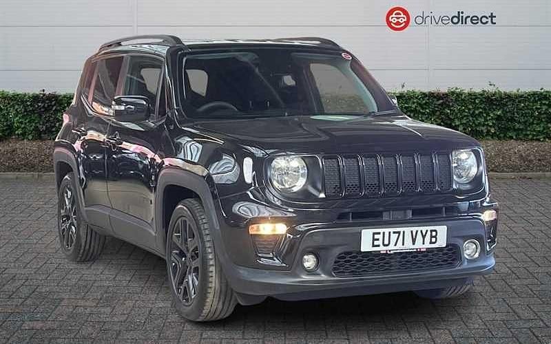 Black Used 2021 Jeep Renegade Night Eagle SUV | £13,600 (A bit pricey) - Image 1/4