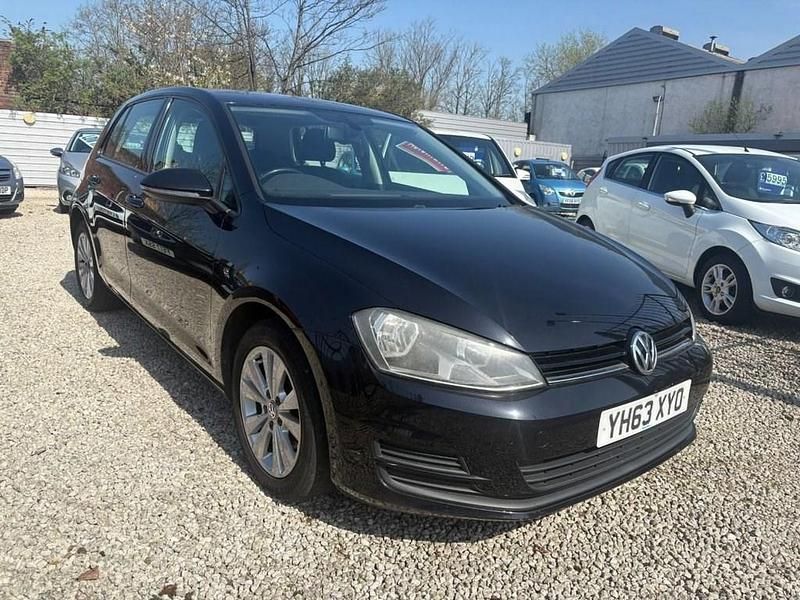 Used VW Golf VII SE 105 HP (77 kW) 2013 Black Hatchback
