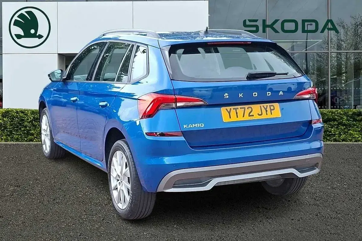 Used Skoda Kamiq SE 147 HP (108 kW) 2022 Blue SUV