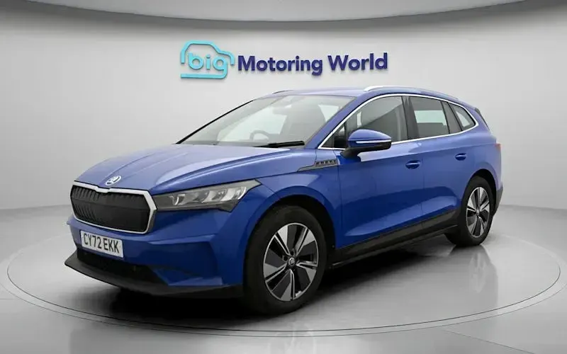 Used Skoda Enyaq iV ecoSuite 150 kW (204 HP) 2023 Blue SUV