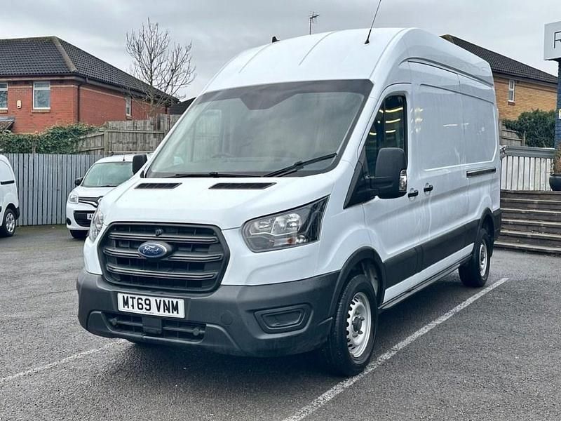 Used Ford Transit S 130 HP (95 kW) 2019 White Van