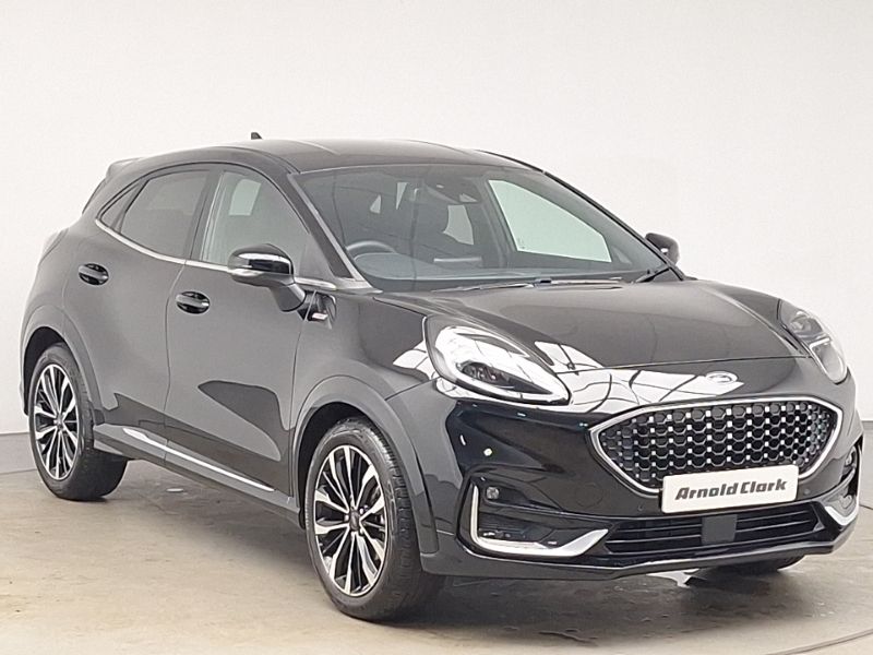 Black Used 2023 Ford Puma ST-Line Hatchback | £23,998 (Expensive) - Image 1/4