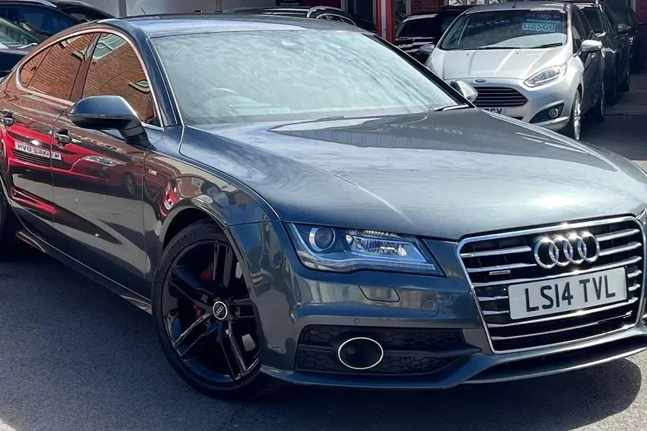 Used Audi A7 Sportback S-Line 347 HP (255 kW) 2014 Grey Hatchback