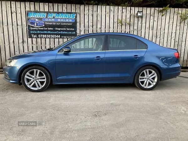 Blue Used 2014 VW Jetta GT Sedan | £6,350 (Fair price) - Image 1/4