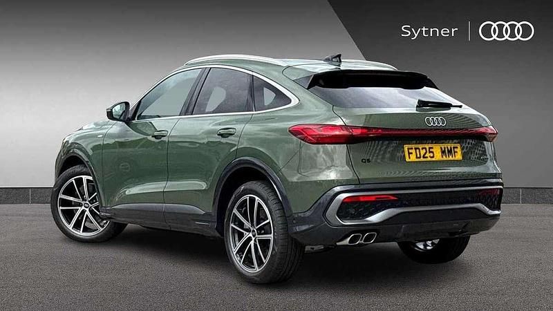 Used Audi Q5 Sportback Advanced 201 HP (147 kW) 2025 Green SUV