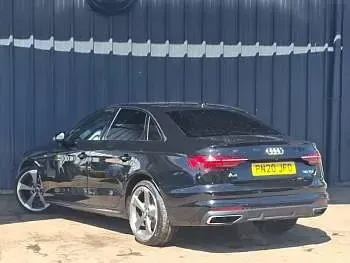 Used Audi A4 Black Edition 163 HP (119 kW) 2020 Black Sedan