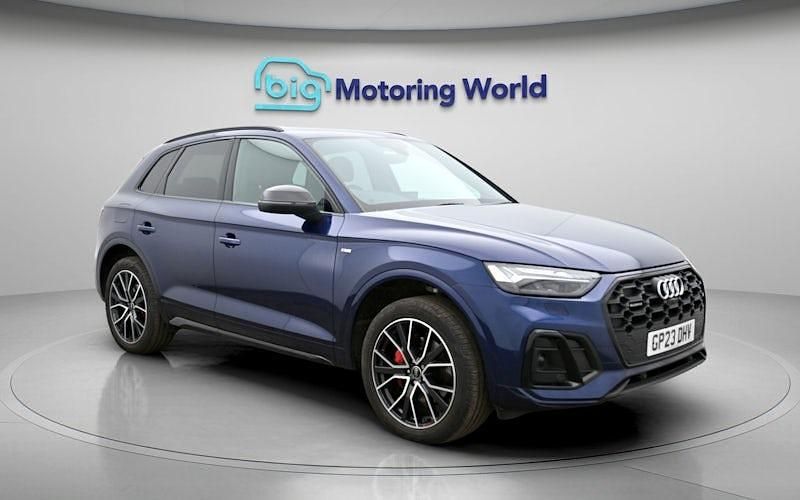 Used Audi Q5 S-Line 204 HP (150 kW) 2023 Blue SUV