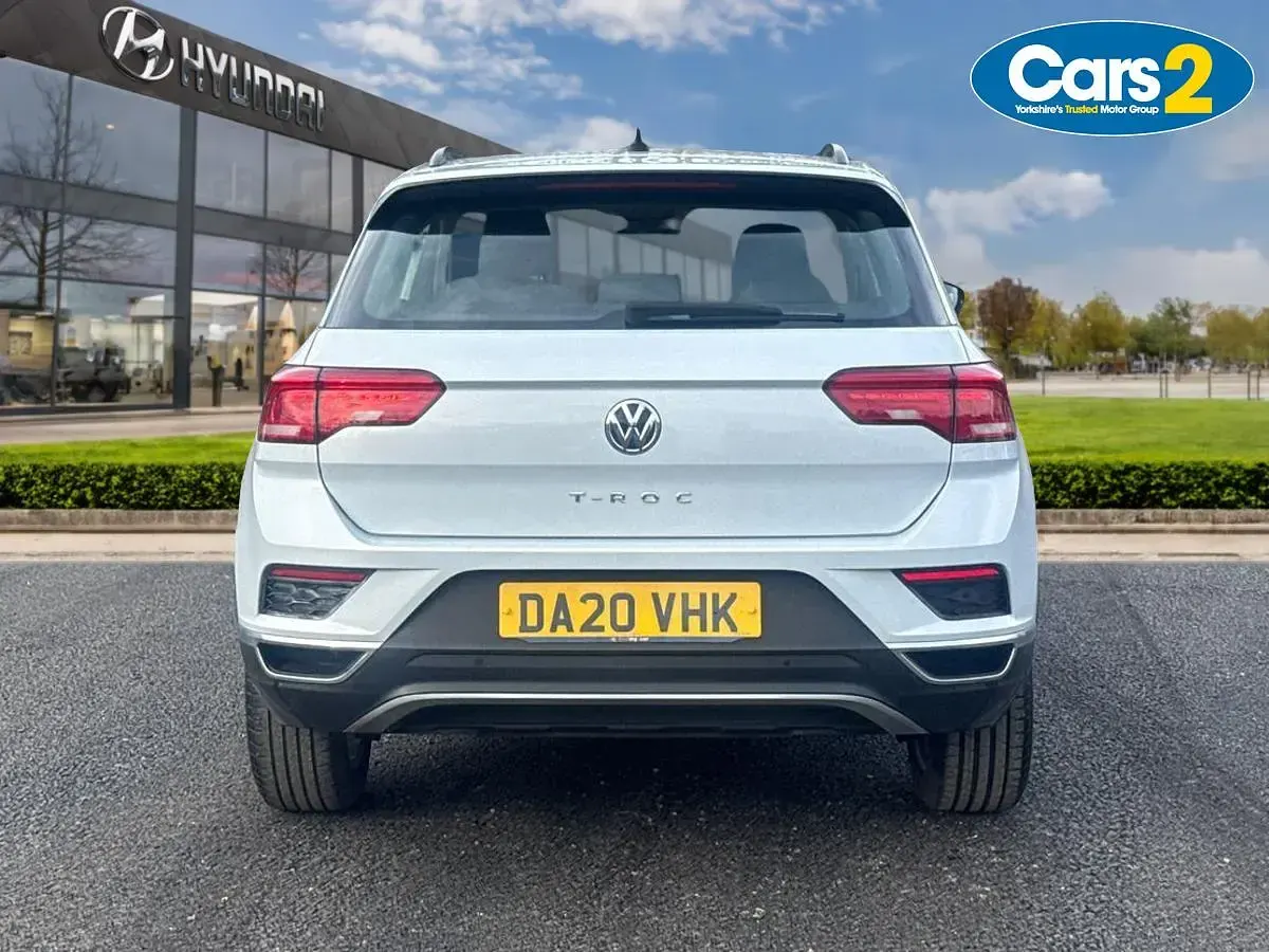 Used VW T-Roc SE 150 HP (110 kW) 2020 Silver SUV
