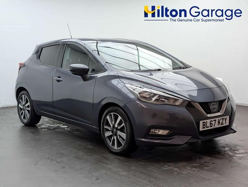 Used Nissan Micra N-Connecta 90 HP (66 kW) 2017 Grey Hatchback