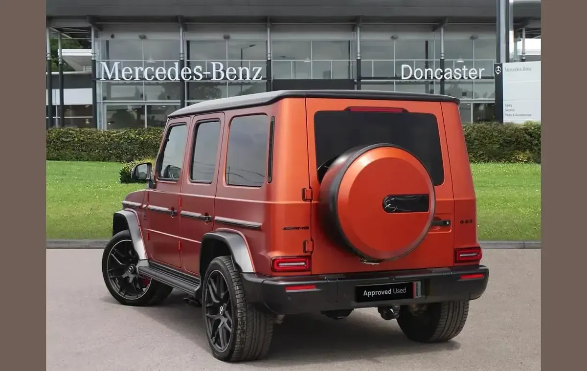 Used Mercedes G63 AMG Edition 576 HP (423 kW) 2024 Orange SUV