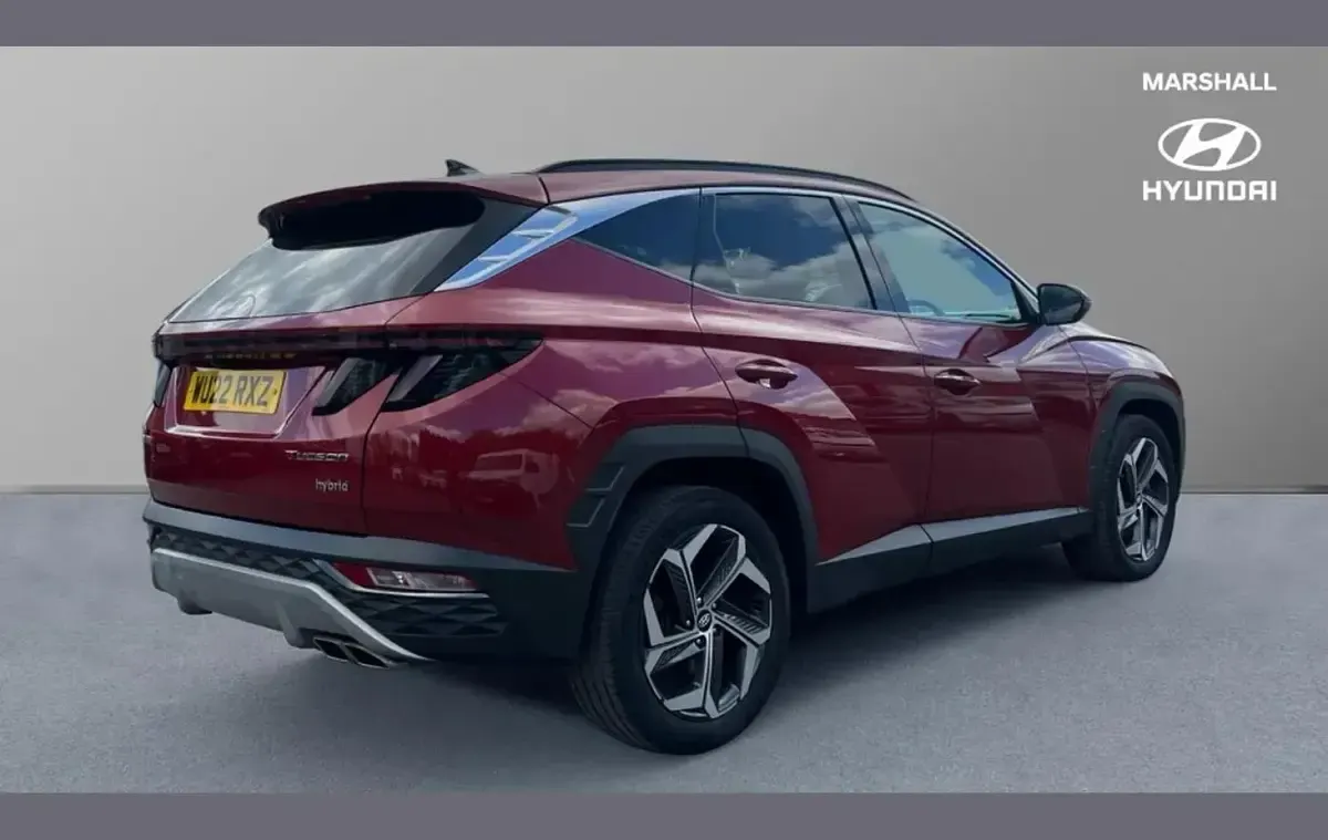 Gebraucht Hyundai Tucson Premium 230 PS (169 kW) 2022 Rot SUV